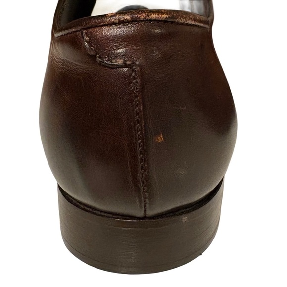 Mercanti Fiorentini Dark Brown Leather Oxfords main image 8